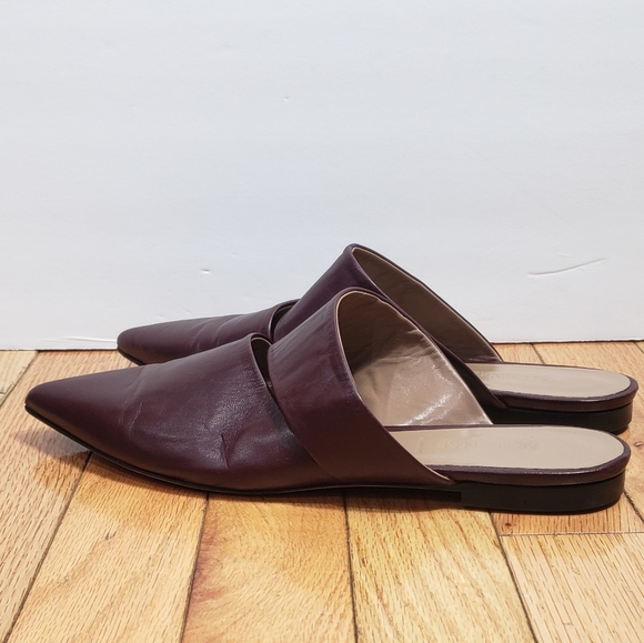 Alumnae Leather Mules - Picture 4 of 9
